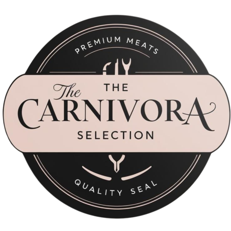 logo de la carnivora gourmet sello de calidad aplicado a los cortes de carne y productos gourmet